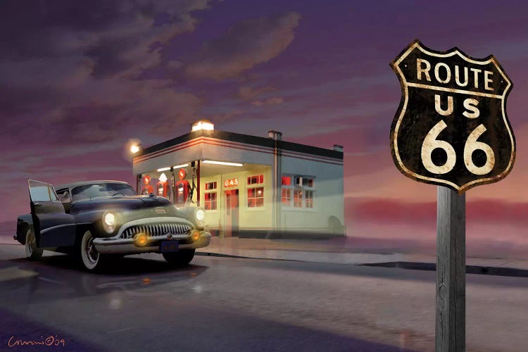 Route 66 by Chris Consani wall art