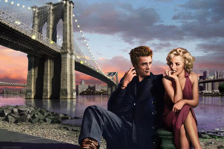 Brooklyn Bridge I by Chris Consani wall art
