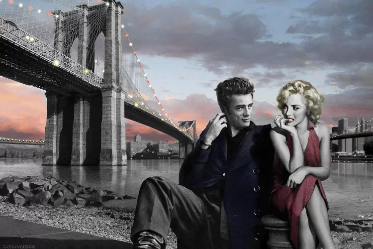 Brooklyn Bridge II by Chris Consani wall art
