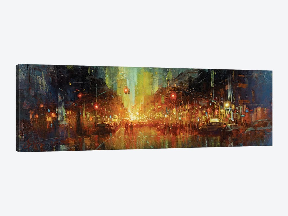 NYC - Central Park West by Christopher Clark 1-piece Canvas Artwork