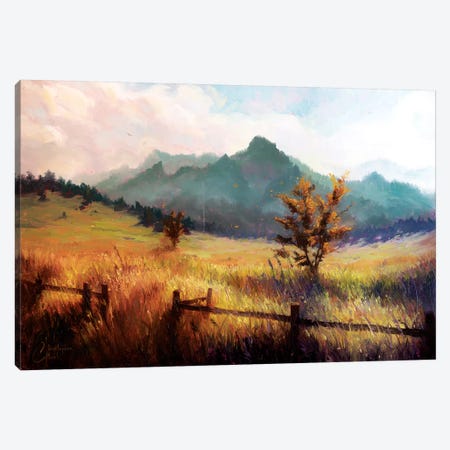 Flatiron Mountains Canvas Print #CCK118} by Christopher Clark Canvas Art