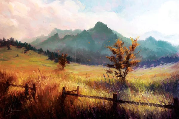 Christopher Clark: Flatiron Mountains by Christopher Clark