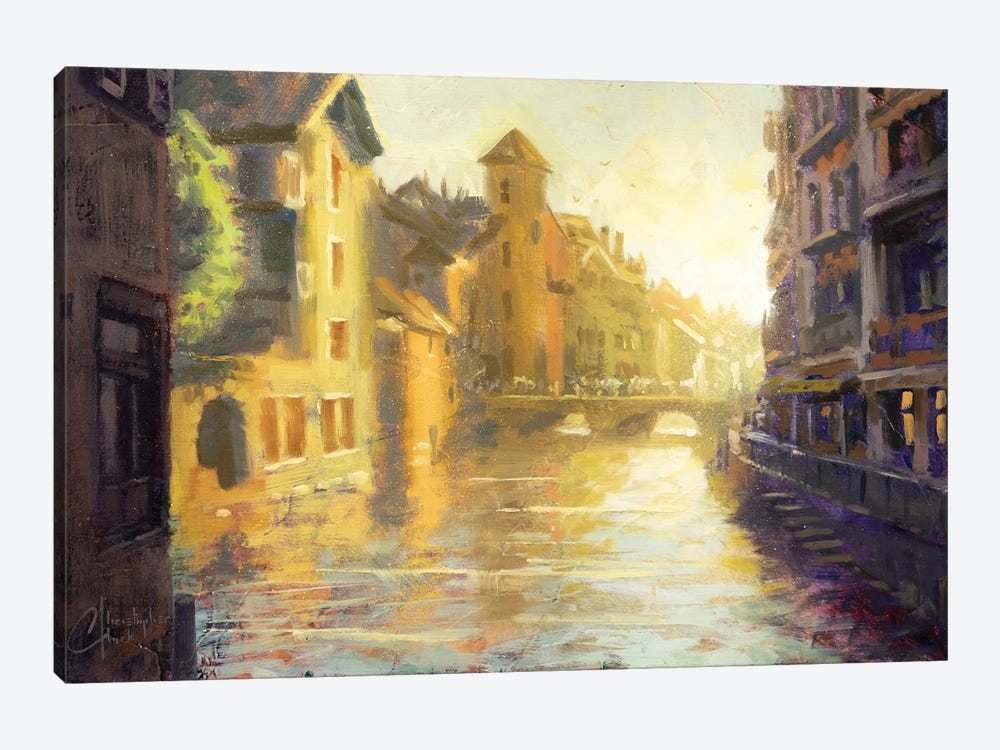 Anney, France by Christopher Clark 1-piece Canvas Print