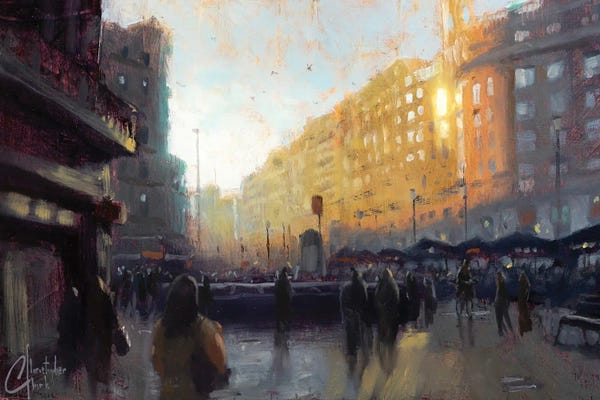 Catalonia: Barcelona Street by Christopher Clark