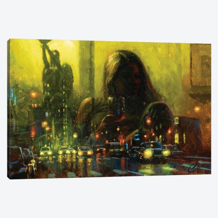 Wine And Glow, Revised Canvas Print #CCK146} by Christopher Clark Canvas Art