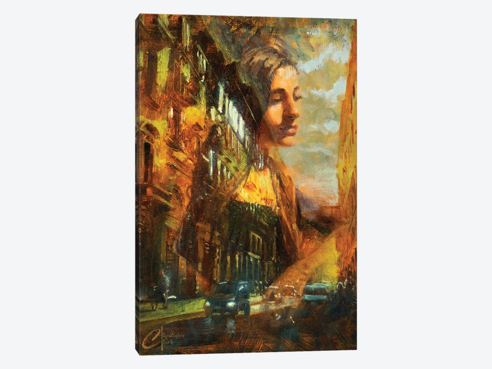Lost In Thought, Revised by Christopher Clark 1-piece Art Print