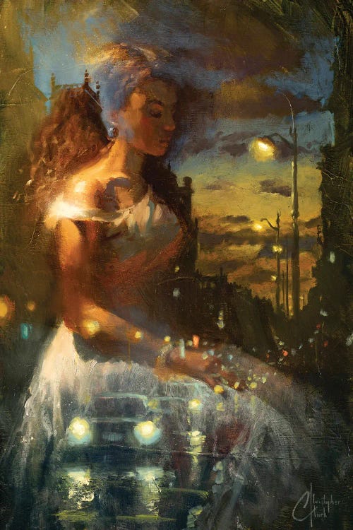Dreaming Of Paris by Christopher Clark wall art