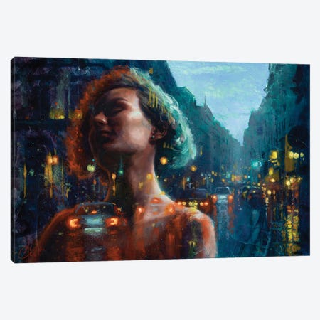 Dreaming Of The City II Canvas Print #CCK153} by Christopher Clark Canvas Artwork