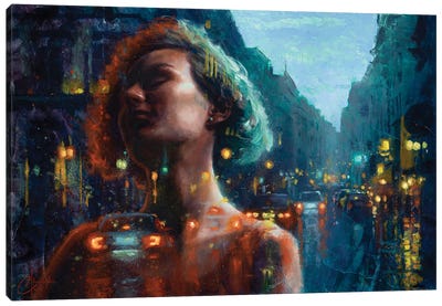 Dreaming Of The City II Canvas Art Print - Christopher Clark