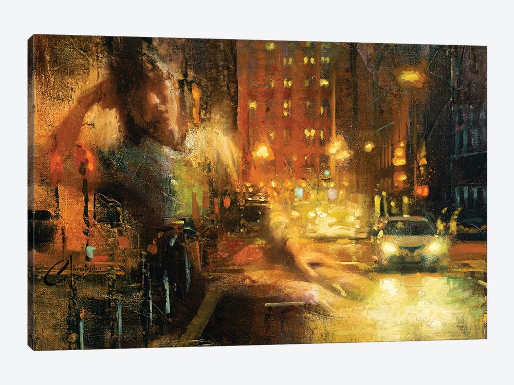 Visions Of The Night by Christopher Clark 1-piece Canvas Wall Art