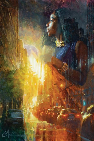 Wrapped In Sunlight by Christopher Clark framed wall art