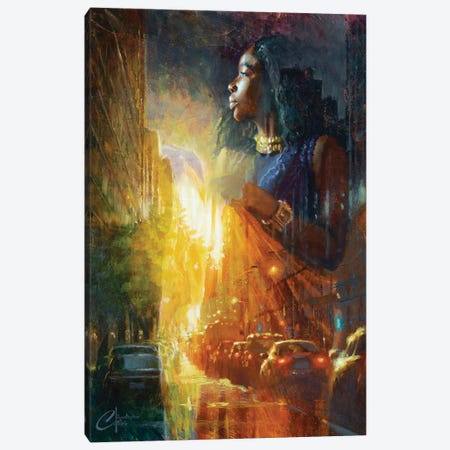 Wrapped In Sunlight Canvas Print #CCK156} by Christopher Clark Art Print