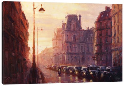 The Light Of Paris Canvas Art Print - Artistic Travels