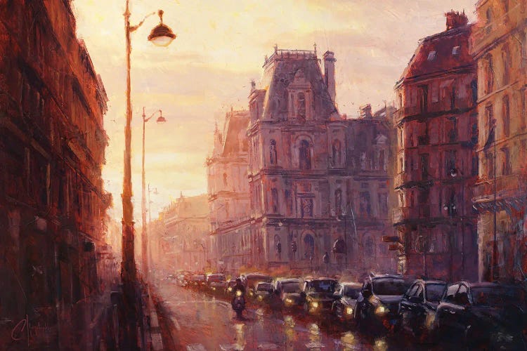 The Light Of Paris by Christopher Clark wall art