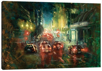 San Francisco Night I Canvas Art Print - Christopher Clark