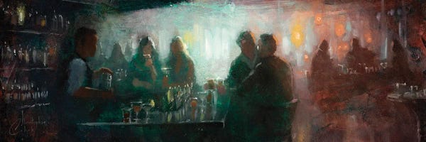 Christopher Clark: Night Bar by Christopher Clark