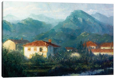Italy Countryside Canvas Art Print - Christopher Clark