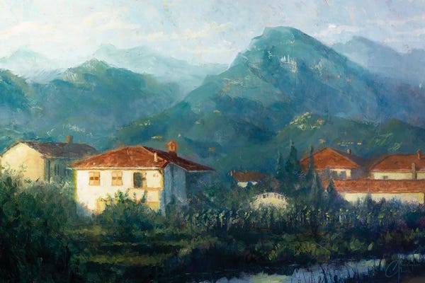Christopher Clark: Italy Countryside by Christopher Clark