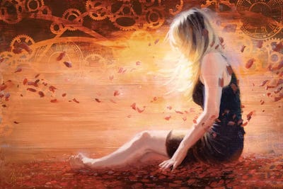 Finding The Flow by Christopher Clark framed wall art