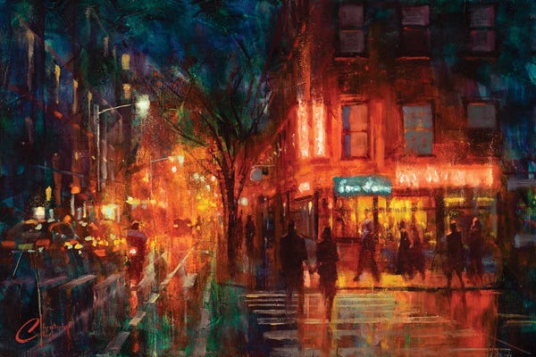 Strolls In The City: New York City, Corner I by Christopher Clark