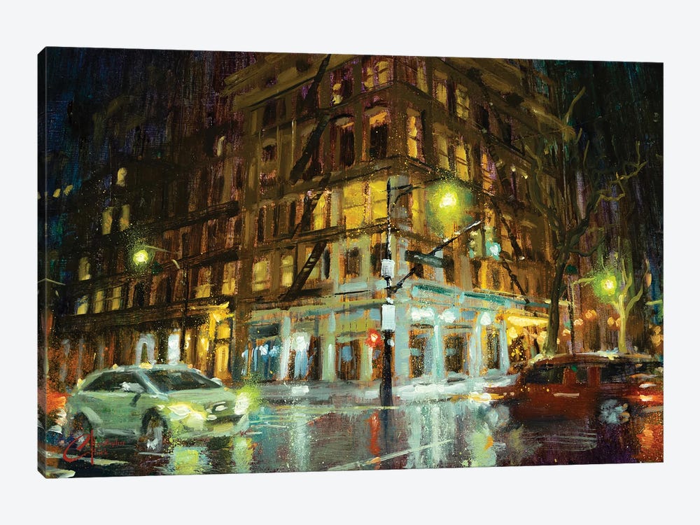 New York City, Corner II by Christopher Clark 1-piece Art Print