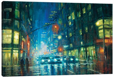 New York City, Street I Canvas Art Print - Christopher Clark