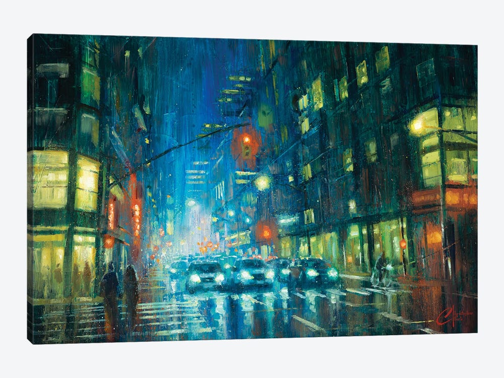 New York City, Street I by Christopher Clark 1-piece Art Print