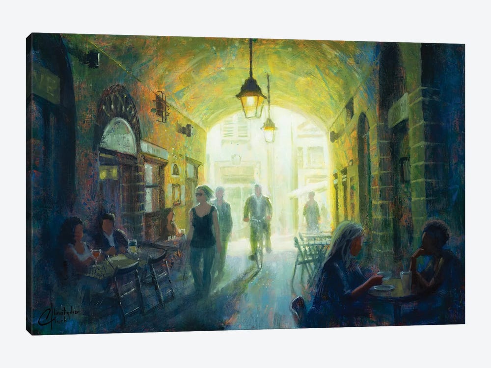 Corridor Cafe by Christopher Clark 1-piece Art Print