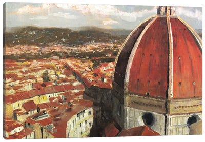 Florence, Italy - Il Duomo Canvas Art Print - Christopher Clark
