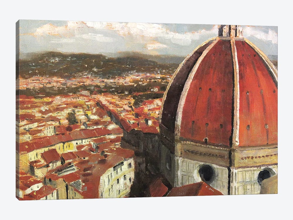 Florence, Italy - Il Duomo by Christopher Clark 1-piece Canvas Artwork