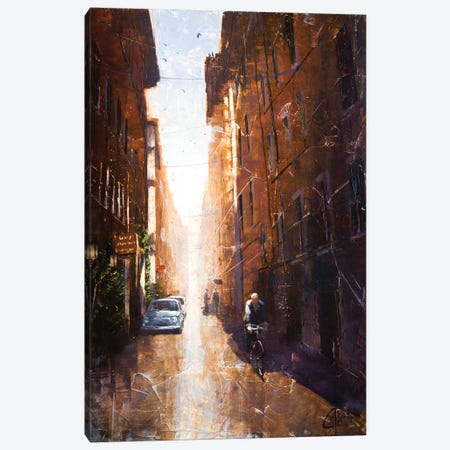 Alleyway In Rome Canvas Print #CCK1} by Christopher Clark Canvas Print