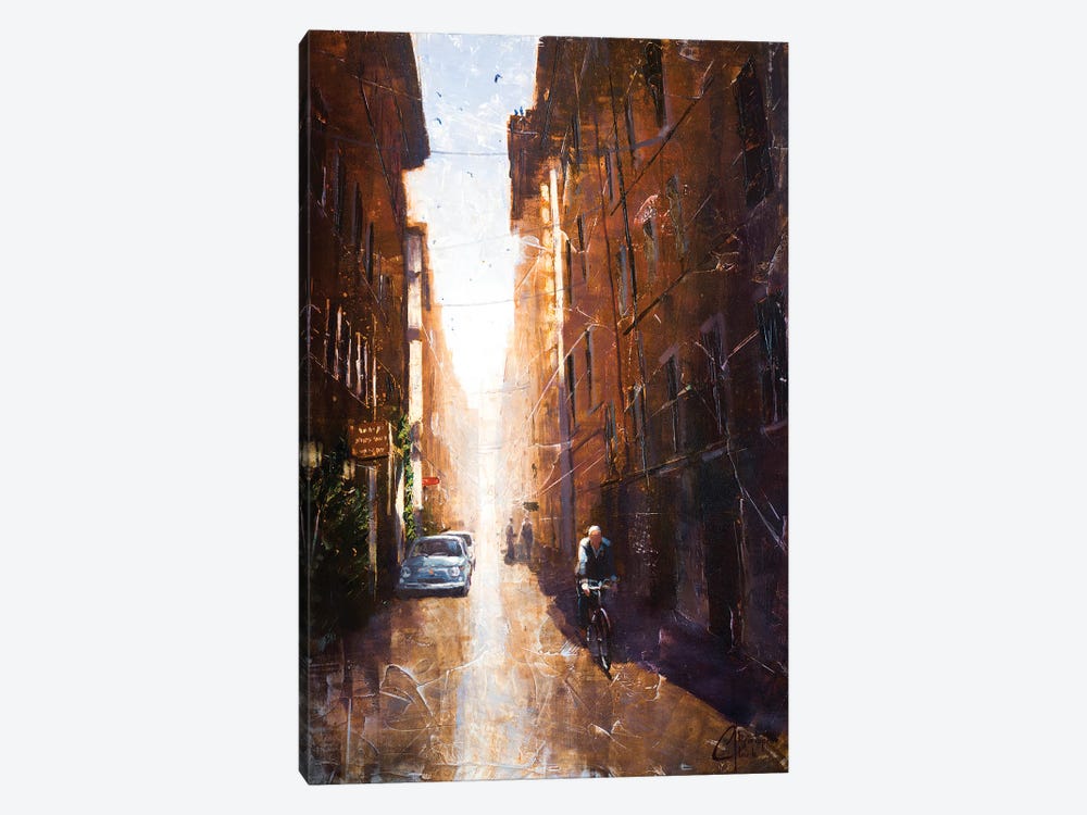 Alleyway In Rome by Christopher Clark 1-piece Canvas Art Print