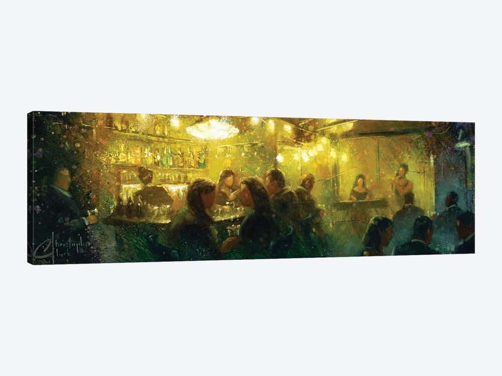Milan Bar by Christopher Clark 1-piece Canvas Art