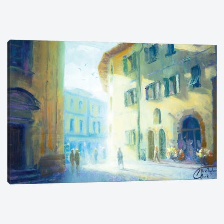 Pistoia Street Canvas Print #CCK205} by Christopher Clark Canvas Print