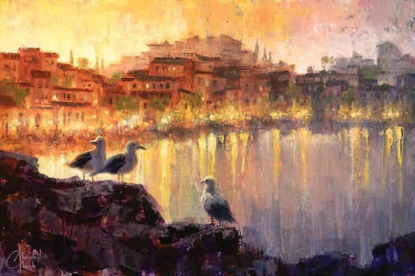 Harbors: French Harbor II by Christopher Clark