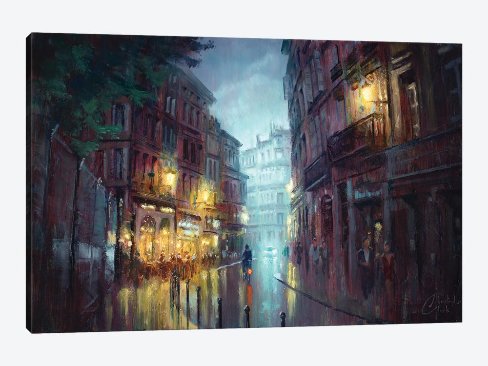 Toulouse Street by Christopher Clark 1-piece Canvas Art Print