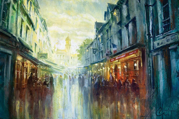 Honfleur Street by Christopher Clark wall art