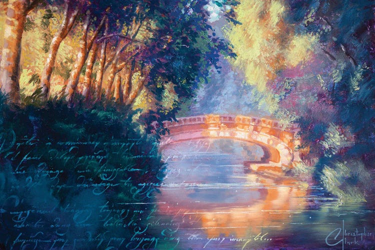 Toulouse Canal De Brienne Bridge by Christopher Clark wall art