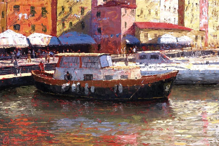 Genova, Italy, Porto Antico by Christopher Clark wall art