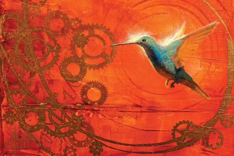 Hummingbird's Journey by Christopher Clark wall art