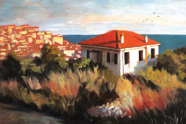 Imperia, Italy – Cottage By The Sea by Christopher Clark wall art