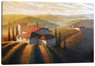 Lifestyle Of Tuscany II Canvas Art Print - Christopher Clark