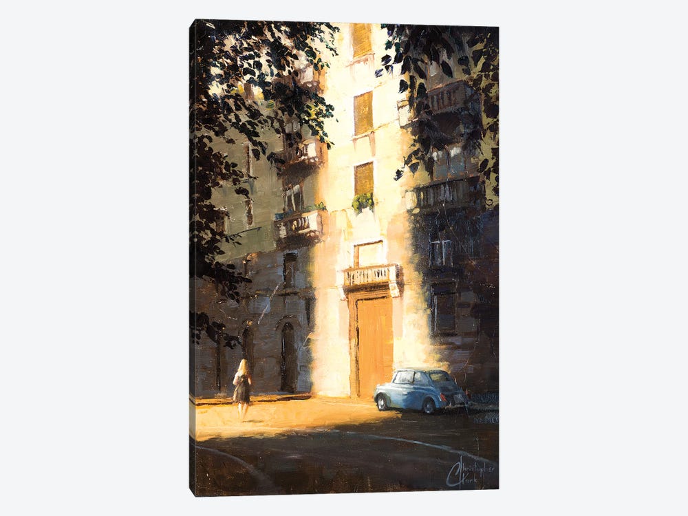 Milan In The Shadows by Christopher Clark 1-piece Canvas Art