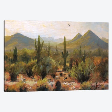 Morning At Lost Dog Wash Trail Canvas Print #CCK50} by Christopher Clark Canvas Art Print
