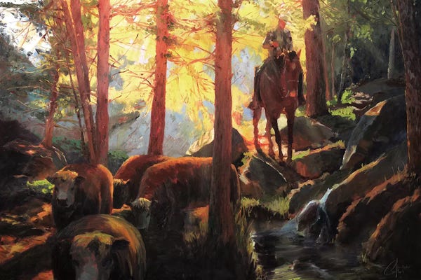 Western Décor: Rough Terrain by Christopher Clark