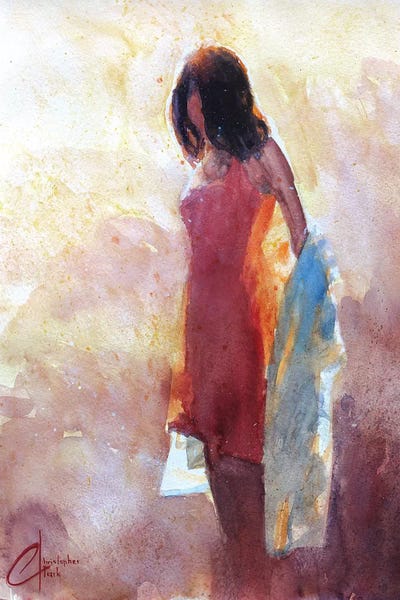 Soft Beauty by Christopher Clark framed wall art