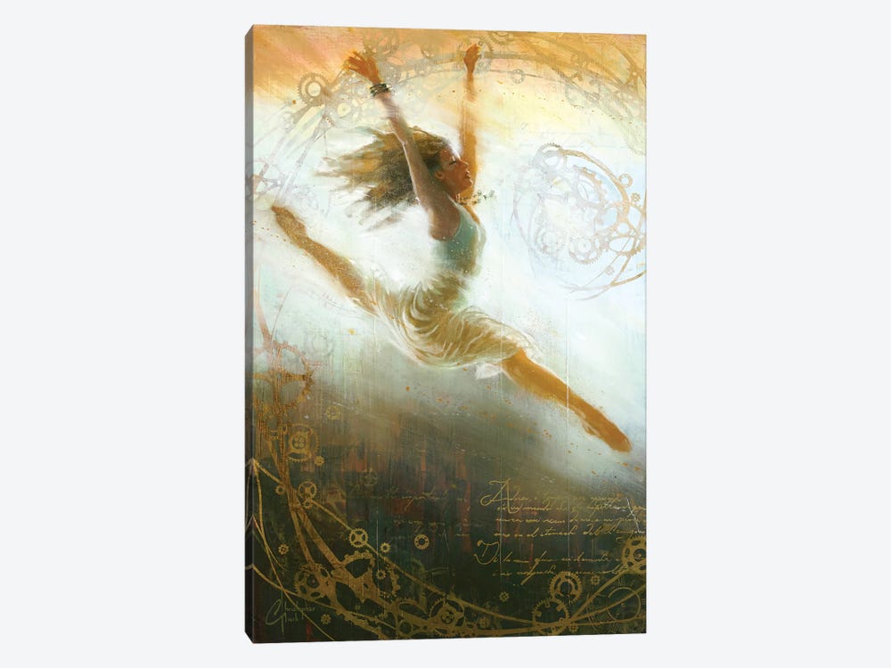 Taking The Leap by Christopher Clark 1-piece Canvas Wall Art