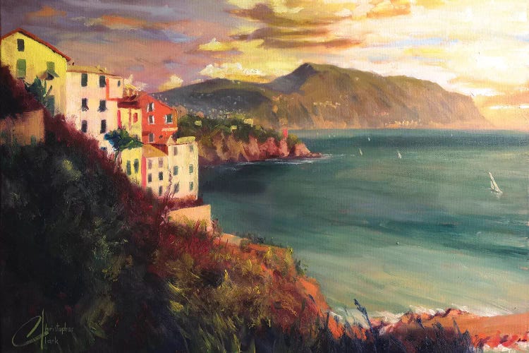 The West Coast Of Italy by Christopher Clark wall art