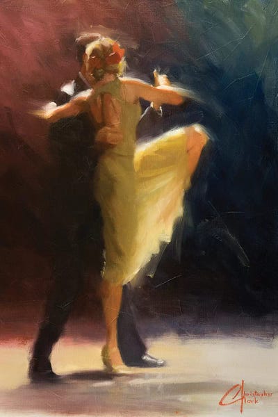 Christopher Clark: Blue Tango by Christopher Clark