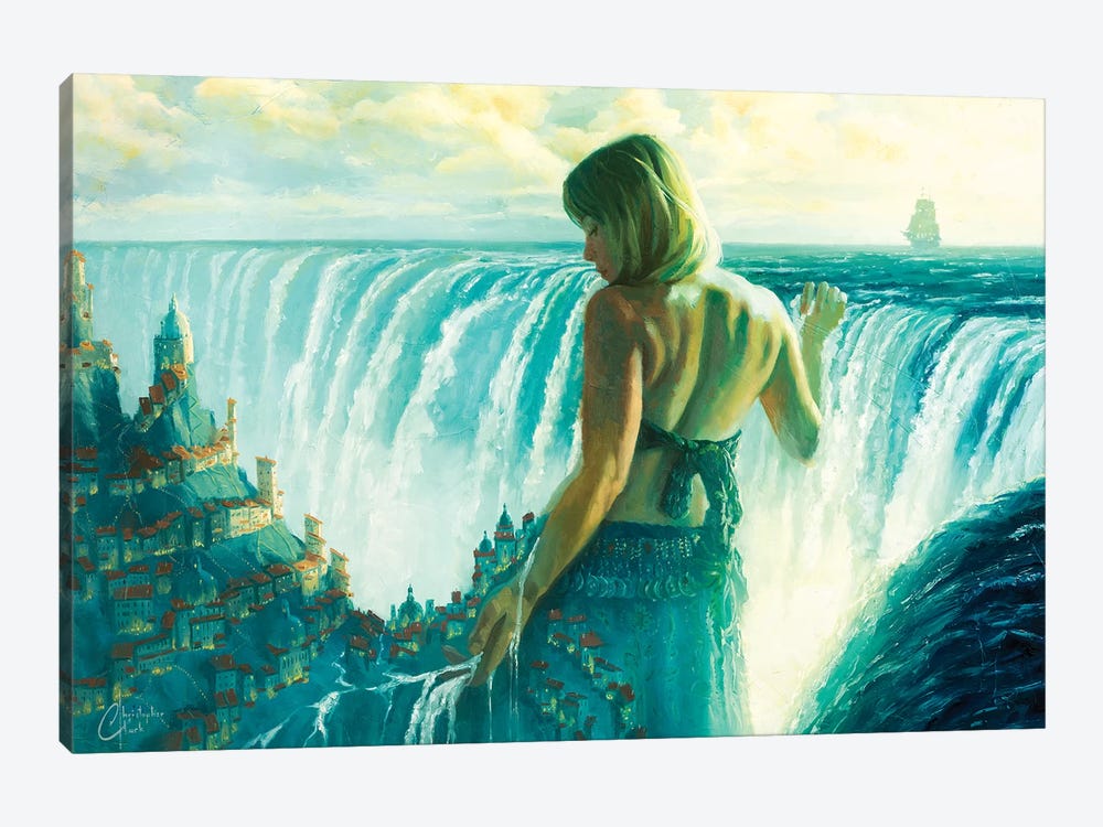 Water Of Life by Christopher Clark 1-piece Canvas Print